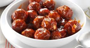 Sweet & Tangy BBQ Meatballs