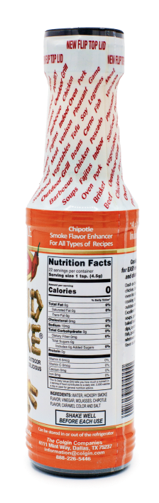 Colgin Authentic Hickory/Chipotle Flavor - 3PK of 4oz Bottles